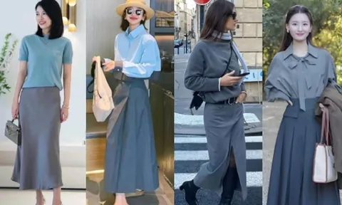 7 lý do giúp chân váy xám trở thành item đáng sắm nhất mùa này
