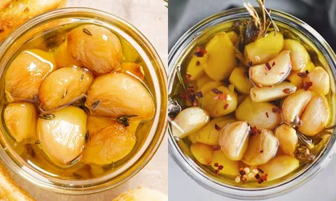 Bí quyết làm tỏi ngâm dầu, để lâu vẫn thơm, ăn không bị hôi