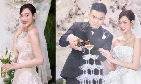 Đám cưới Hoa hậu Đỗ Hà gây thắc mắc khi ‘thiếu vắng’ dàn sao Việt