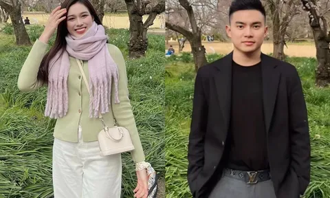 Khoảnh khắc hiếm hoi của Đỗ Thị Hà và chồng thiếu gia nghìn tỷ trước khi kết hôn