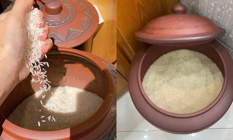 Vị trí đặt thùng gạo tụ lộc, hút may mắn, giúp gia chủ ăn nên làm ra