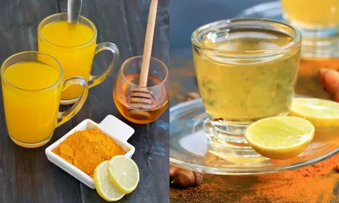 Cách uống nước chanh nghệ buổi sáng thải độc gan thận, không gây xót ruột, hại dạ dày