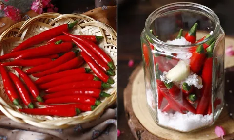 Mẹo bảo quản ớt tươi cả năm không hỏng, giữ nguyên hương vị như mới hái