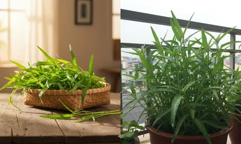 “Vua rau mùa thu” giàu axit folic gấp 8 lần táo: Trồng 1 lần ăn quanh năm không hết