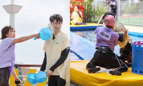 Vợ chồng Anh Tú Atus và Diệu Nhi tương tàn tại Running Man Vietnam mùa 3