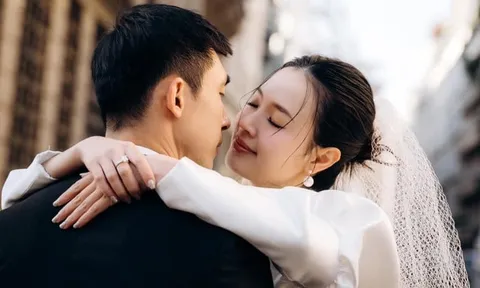 Khoảnh khắc hiếm hoi tiết lộ mối quan hệ của Midu với bố mẹ chồng sau hơn 1 năm kết hôn