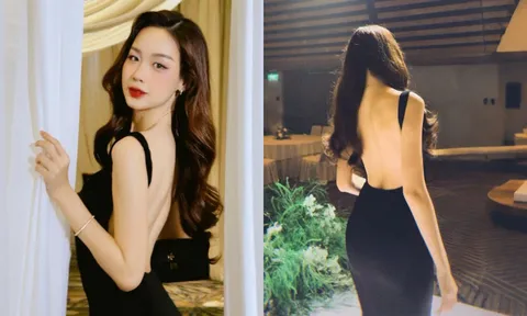 Võng eo triệu người mê của Hoa hậu Bảo Ngọc ở hậu trường tiệc đám cưới Á hậu Quỳnh Châu gây bão MXH