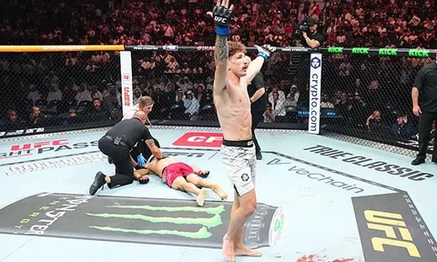 Sau 3 trận toàn thắng, Quillan Salkilld tự tin đòi so găng cùng 'lão tướng' Renato Moicano