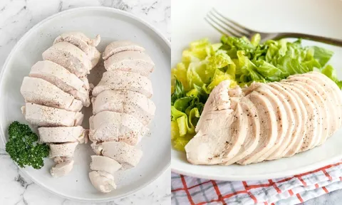 Mẹo luộc ức gà mềm ngọt, không bị khô