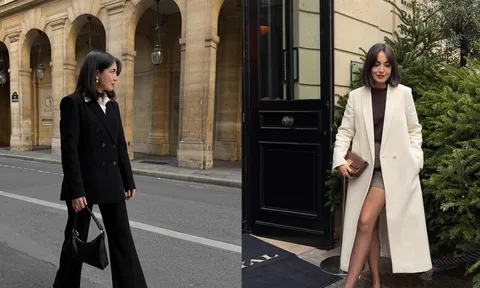 4 mẫu áo khoác được gái Pháp lăng xê mùa lạnh