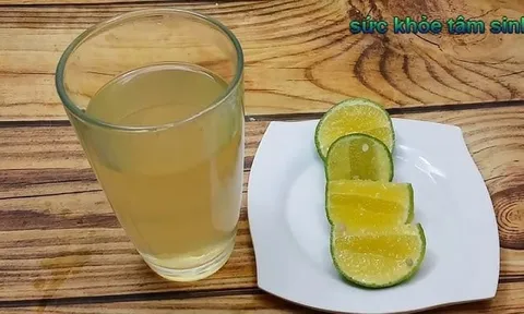 Pha nước chanh muối uống vào buổi sáng, công dụng lớn ít người biết
