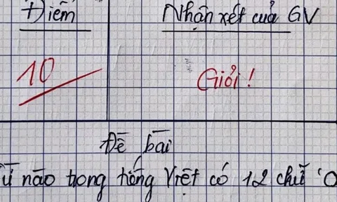 Đố vui: Từ nào trong tiếng Việt có 12 chữ 'O'?