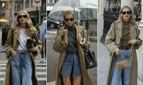 Mùa Thu Đông năm nay đừng bỏ qua màu xanh lãng mạn dịu dàng