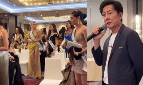 Ông Nawat mắng thẳng thí sinh “Ai ra về thì khỏi thi nữa”, nhiều đại diện tuyên bố rời khỏi cuộc thi