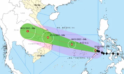 Tin Bão Khấn Cấp: Cơn Bão Số 13 (Bão Kalmaegi) - Sức gió mạnh nhất cấp 14, giật cấp 17