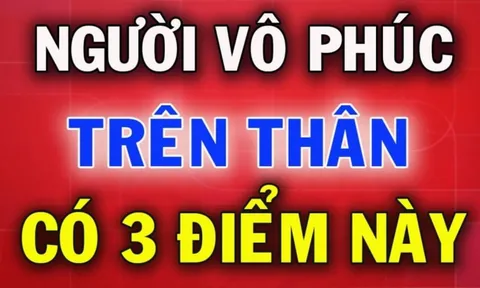 Tổ Tiên cảnh báo: Người thiếu phúc tướng sẽ lộ 3 tật xấu rõ rệt, bạn có thuộc kiểu này không?