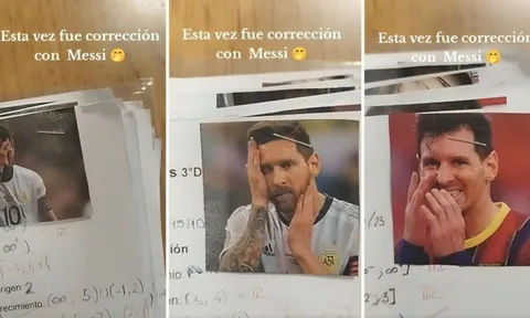 Chấm điểm kiểu Messi, cô giáo Toán Argentina gây sốt TikTok