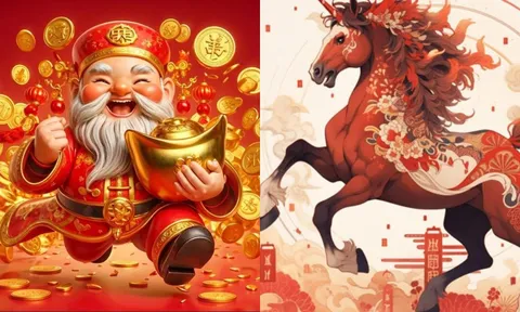 35 ngày cuối 2025, Thần Tài mở kho vàng: 4 con giáp làm ăn tấn tới, tiền vào ào ào, của cải dư dả