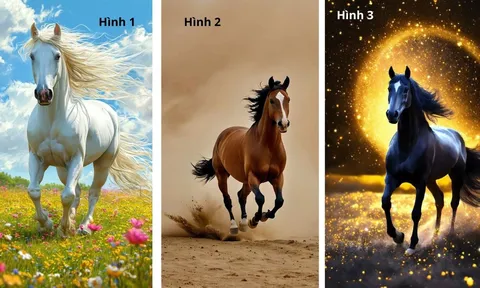 Quiz: Chọn hình ảnh 1 con ngựa để khám phá vận may năm Bính Ngọ 2026, khả năng giàu có của bạn