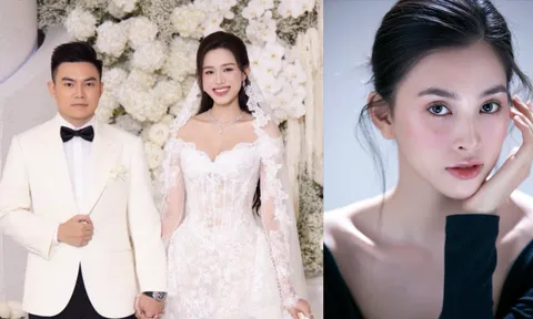 Hoa hậu Tiểu Vy bất ngờ vắng mặt đám cưới Đỗ Thị Hà, thực hư tin đồn “rạn nứt” tình bạn