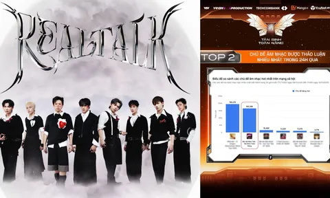 “Tân binh toàn năng” bùng nổ với REAL TALK, lọt Top 2 chủ đề âm nhạc được thảo luận nhiều nhất trong 24h qua