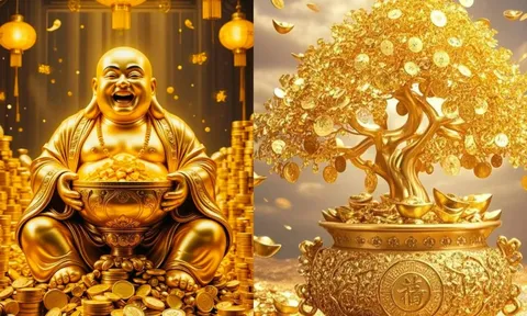 Nửa cuối tháng 11 dương lịch: 3 con giáp trúng lộc Thần Tài, bất ngờ vơ vàng nhặt bạc, giàu lên như Trúng Số