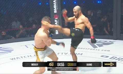 Cú đá sấm sét: Muhammad Mokaev hạ knock-out đối thủ, công khai thách đấu nhà vô địch hạng cân khác