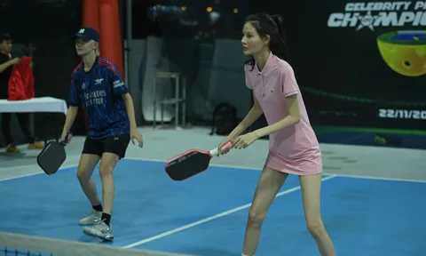 Bộ đôi Hà Kino- Hương Giang cùng dàn sao tham gia tái đấu Celebrity Pickleball Championship mùa 2