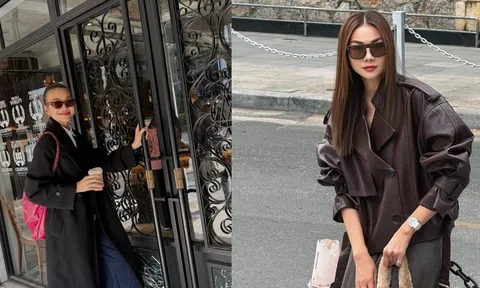 4 kiểu áo khoác được các người đẹp Việt yêu thích