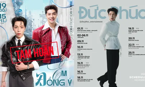 Noo Phước Thịnh - Đức Phúc bất ngờ hủy show trước 3 ngày diễn ra