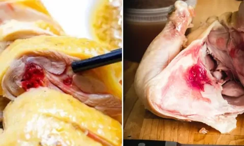 Mẹo luộc luộc thịt gà mềm ngọt, không bị đỏ xương