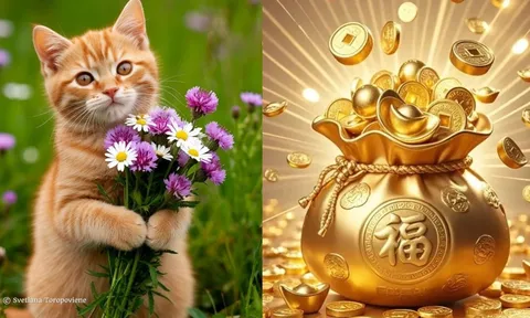 45 ngày cuối năm 2025: 2 tuổi Đại thắng may túi ba gang đựng vàng,1 tuổi gặp cơ hội bất ngờ như Trúng Số