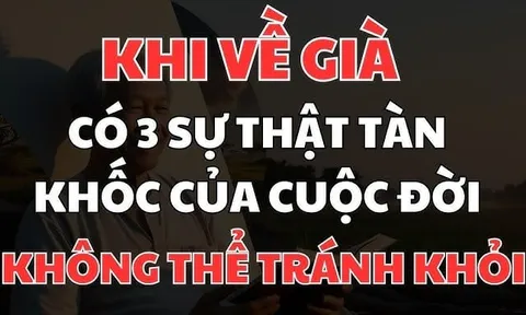 3 sự thật Tàn Khốc của tuổi già, mà khi còn trẻ nên biết kẻo hối hận
