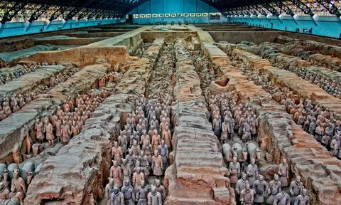 Ảnh vệ tinh hé lộ bí mật khiến lăng Tần Thủy Hoàng 2.000 năm không ai dám khai quật