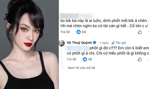 Vũ Thúy Quỳnh đáp trả gay gắt trước mỉa mai "đời tư bê bối" khi yêu chồng cũ Diệp Lâm Anh