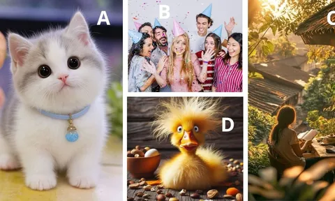 Quiz: Chọn 1 trong 4 hình dưới đây để xem khả năng hài hước của bạn ra sao?