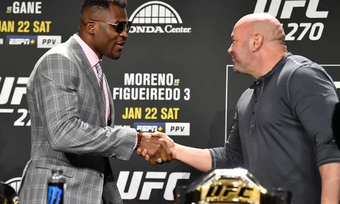 Dana White tố Francis Ngannou 'thượng cẳng tay' và gọi thẳng mặt là 'gã tồi'