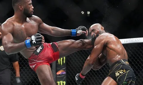 Kamaru Usman và khoảnh khắc 'sập nguồn': Nỗi đau không chỉ là mất đai