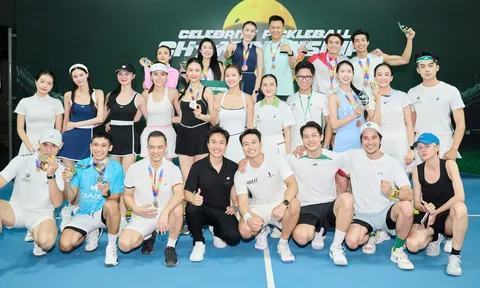 Cựu thành viên 365- Tronie Ngô lên ngôi vô địch tại Celebrity Pickleball Championship