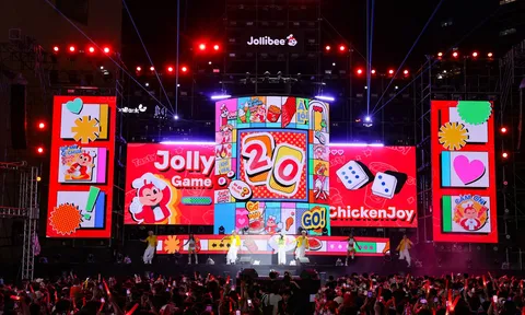 Gen Z quẩy hết mình cùng Mỹ Tâm, RHYDER, Hoàng Dũng... trong tiệc sinh nhật 20 năm của Jollibee Việt Nam