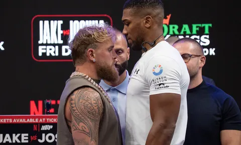 Chiêu trò cân nặng: Anthony Joshua phải chấp nhận 'thiệt thòi' để đấu Jake Paul
