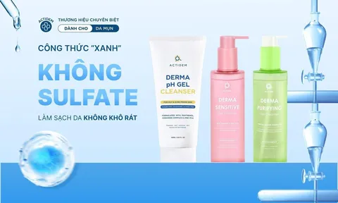 Gel rửa mặt Actidem có tốt không? Có mấy loại? Review chi tiết 3 dòng gel rửa mặt Actidem mới nhất
