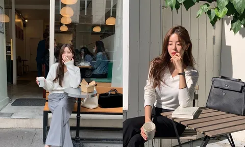 Muốn mặc áo trắng nổi bật ngày lạnh bạn đừng quên mix với 4 món đồ này