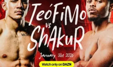 Bom tấn đầu năm 2026: Teofimo Lopez và Shakur Stevenson ấn định ngày đại chiến