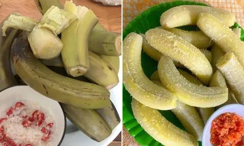 Cách ăn chuối luộc tiêu mỡ bụng, giảm cân