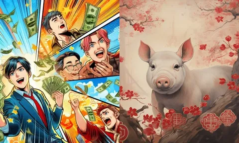 Từ 1/1/2026: 4 con giáp càng làm càng giàu, thăng chức - tăng lương dồn dập, đón Tết trong giàu sang phú quý