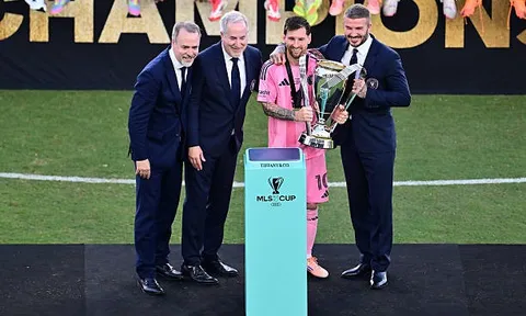 Messi giúp Inter Miami giành MLS Cup, lập kỷ lục danh hiệu