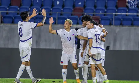 U22 Philippines tràn đầy khát vọng đối đầu Indonesia hùng mạnh