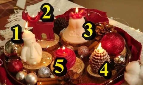 Chọn mẫu nến bạn yêu thích và khám phá thông điệp may mắn dành cho bạn trong tháng 12