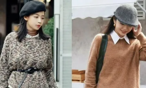 Đây là mẫu áo len đang được được yêu lại trong mùa Đông này